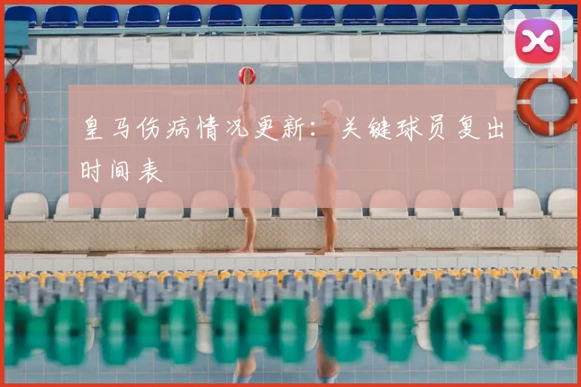 皇马伤病情况更新:关键球员复出时间表